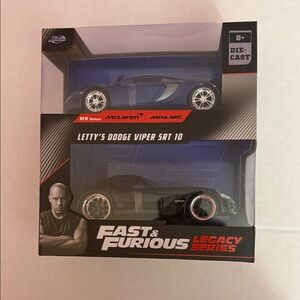 Fast & Furious Legacy Series Die-Cast Car Set